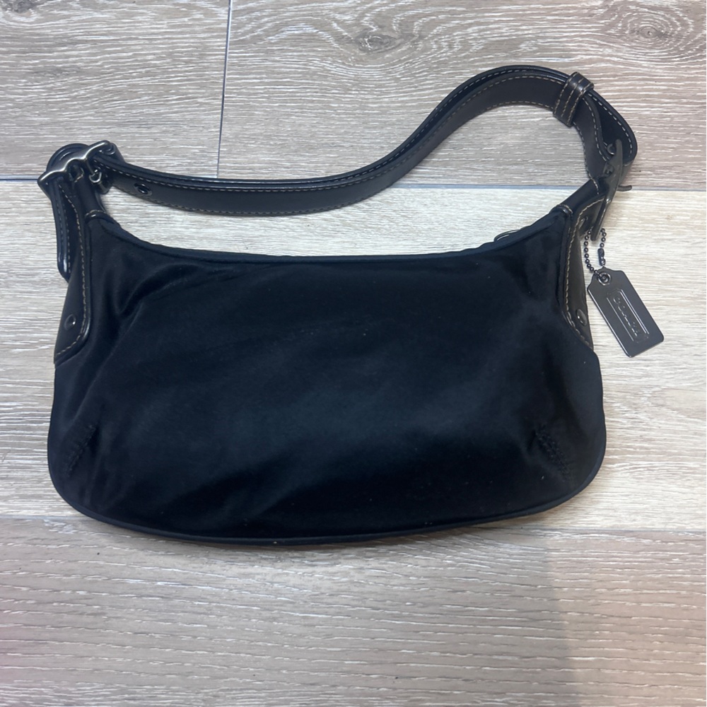 Vintage Coach Black Shoulder Bag